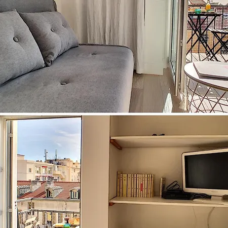 Daire Nestor&jeeves - Duplex Miroir - Hyper Center - Shopping Area - Floor Nice